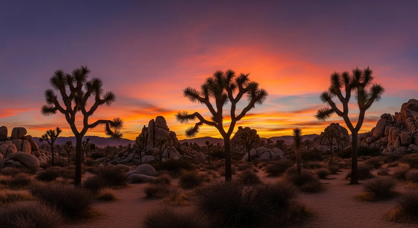 "The evening when the sun sets..."